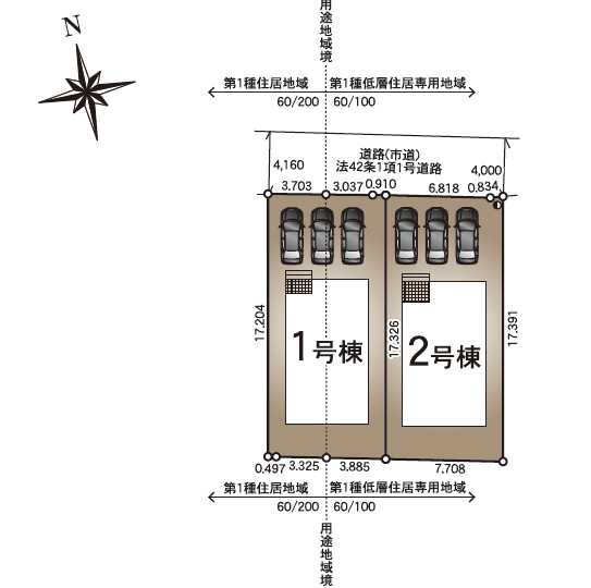 分譲区画マップ