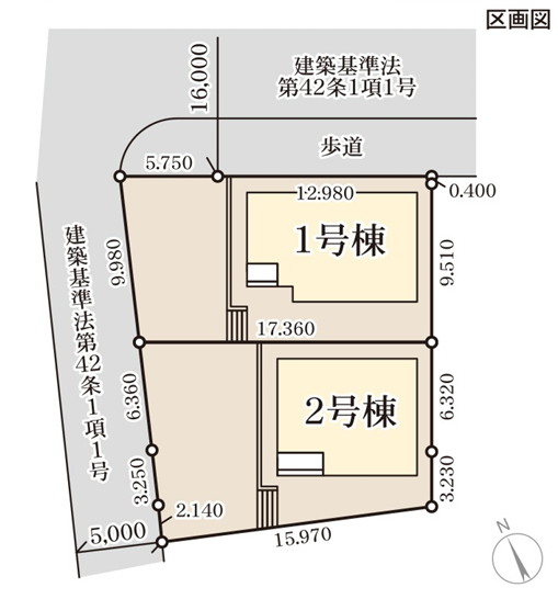 分譲区画マップ