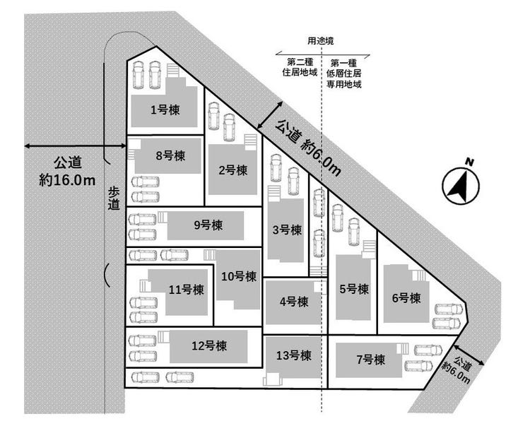 分譲区画マップ