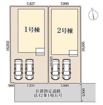 分譲区画マップ