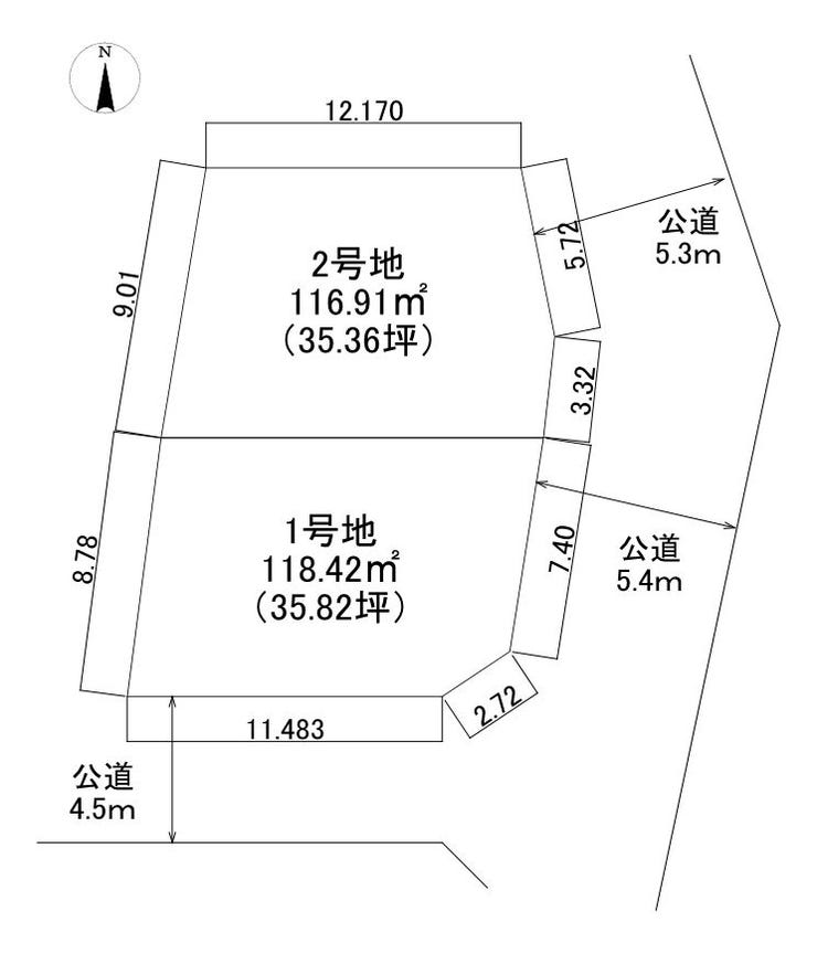 分譲区画マップ