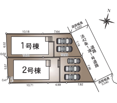 分譲区画マップ