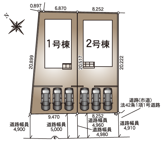 分譲区画マップ