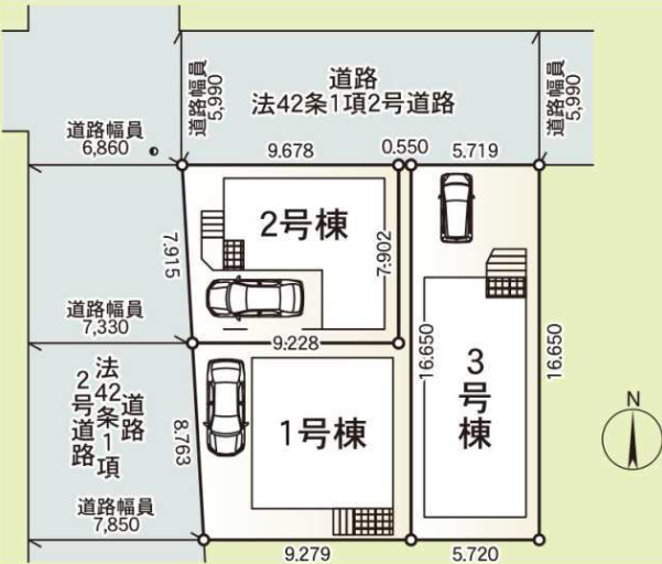分譲区画マップ