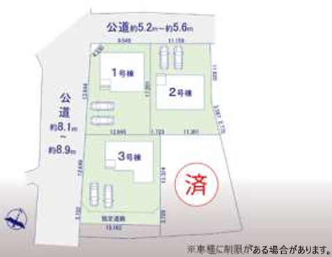 分譲区画マップ