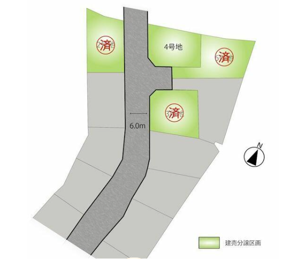 分譲区画マップ