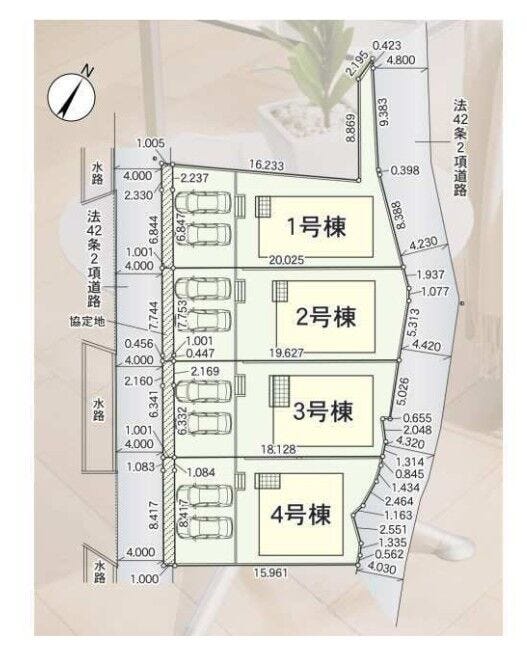 分譲区画マップ