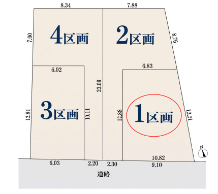 分譲区画マップ