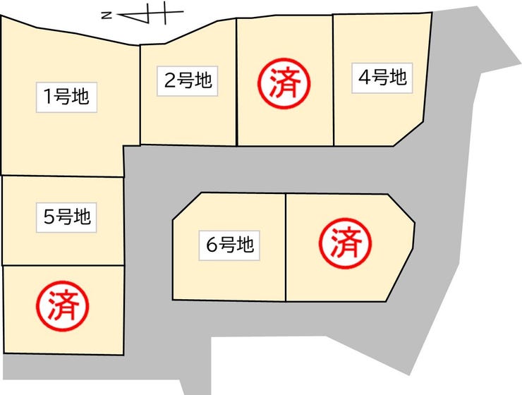 分譲区画マップ