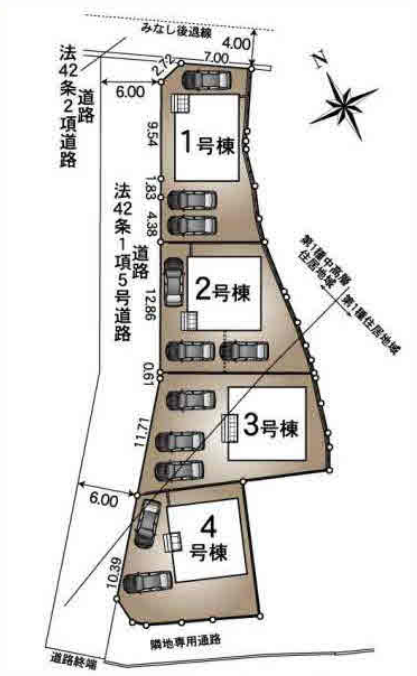分譲区画マップ