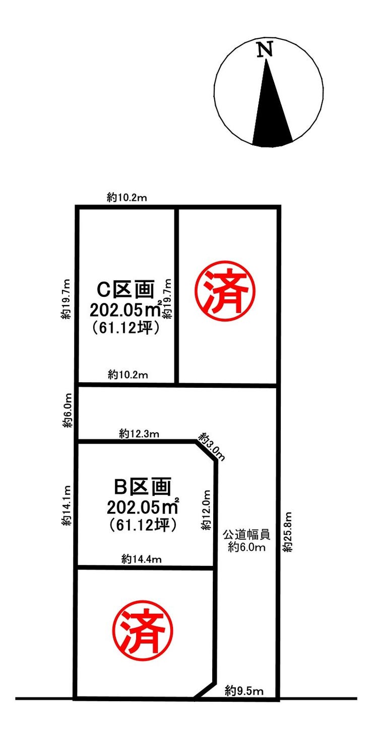 分譲区画マップ