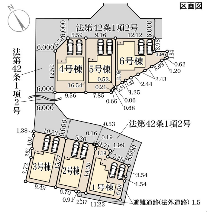 分譲区画マップ