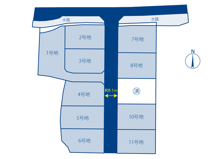 分譲区画マップ