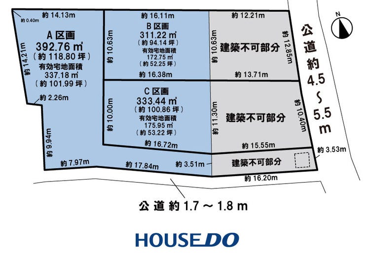 分譲区画マップ