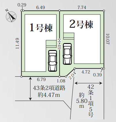 分譲区画マップ