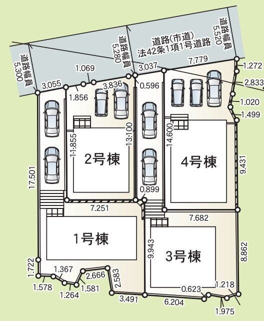 分譲区画マップ