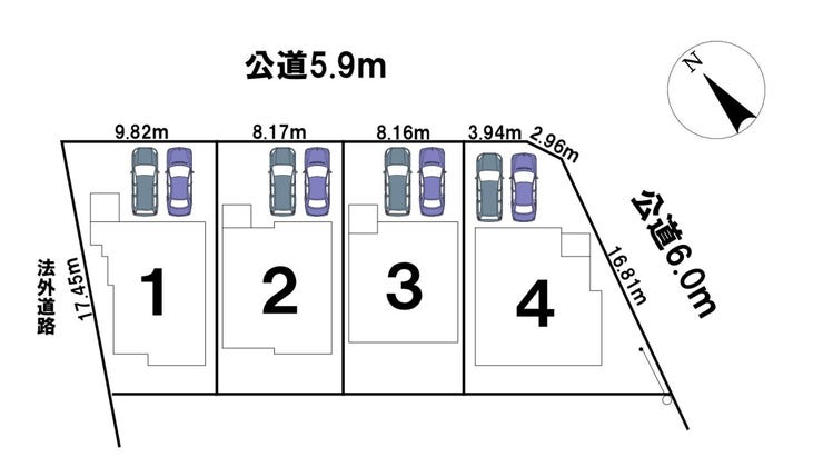 分譲区画マップ