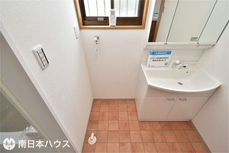 【洗濯機置き場】