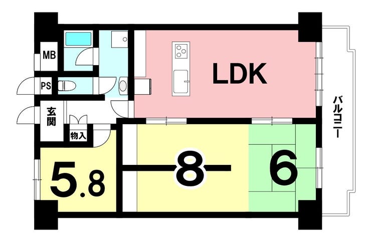 武２丁目 メゾンドール武町