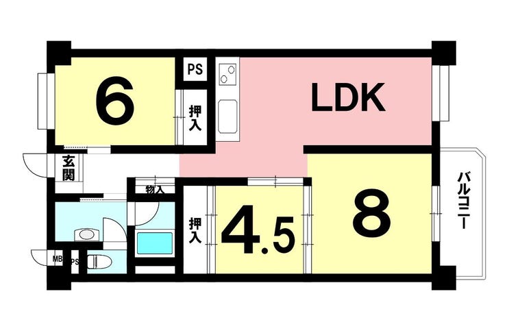 唐湊４丁目 トーカングランドマンション　第５