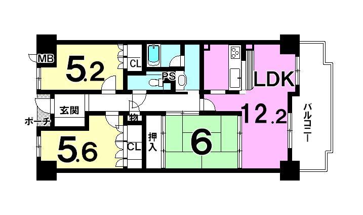 真砂本町 サーパス真砂本町