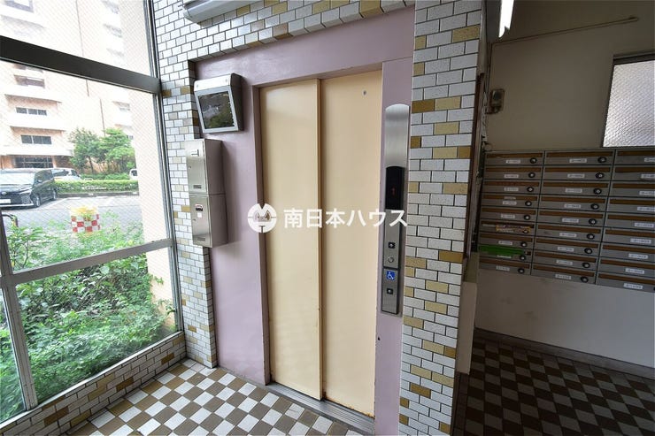 鴨池新町 鴨池ハイム２号棟 【鴨池ハイム2号棟のエレベーター】