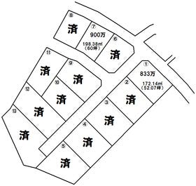 石谷町 売土地 石谷町／１３区画（土地、900万円、NO.1238030）｜南 