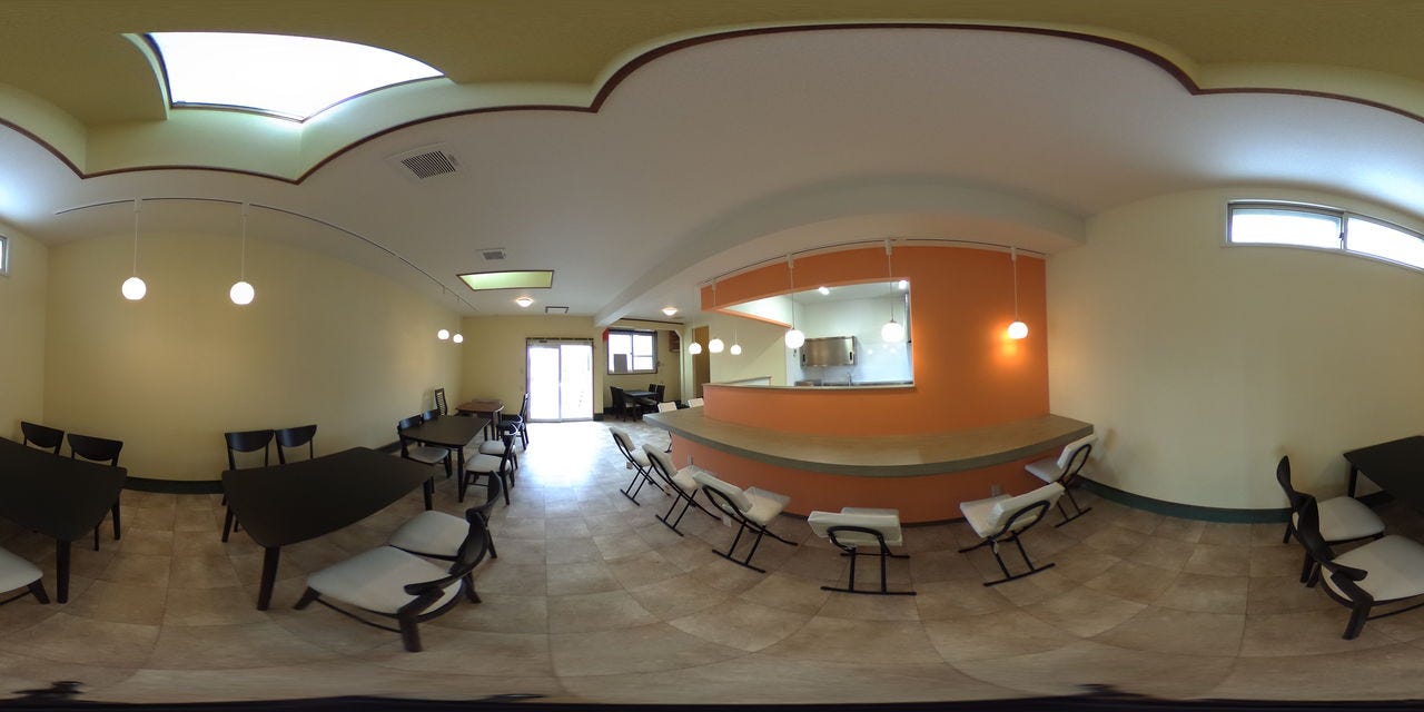 ・店内の360度写真です。