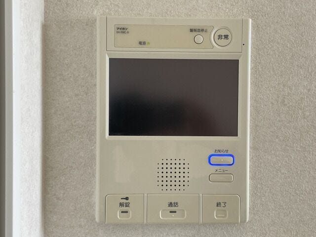モニタ付きインターホン