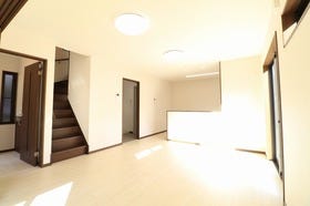 【建築プラン例…リビング】
【建築価格…1650万円】
【建築（延床）面積…87.77㎡】