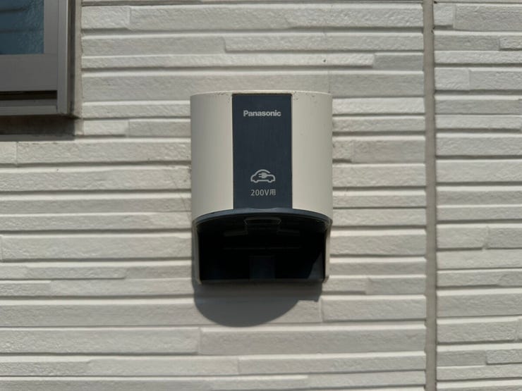 EV車充電可能です。