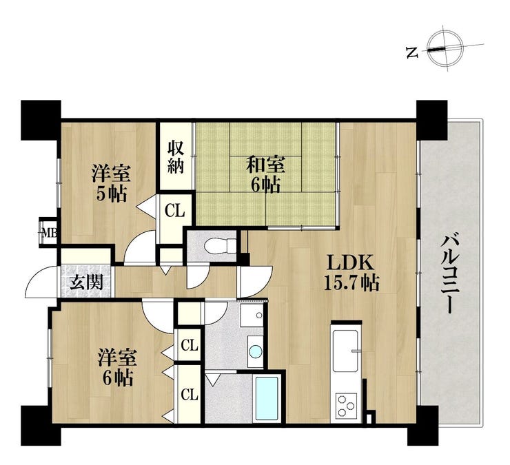 【間取り】