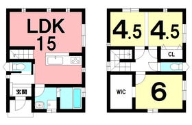 【間取り図】
CUBEY-VII建物税込
間取りAプラン
標準仕様【プロパンガス、省令準耐火、浴室暖房乾燥機、温水便座洗浄、トイレ2ヵ所、アルミ+樹脂サッシ、アンテナ、地盤保証20年、住宅設備保証10年など】