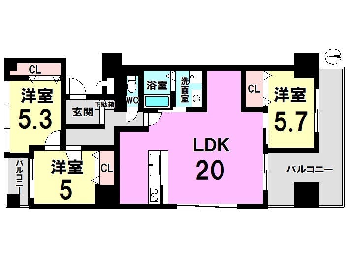 【間取り】