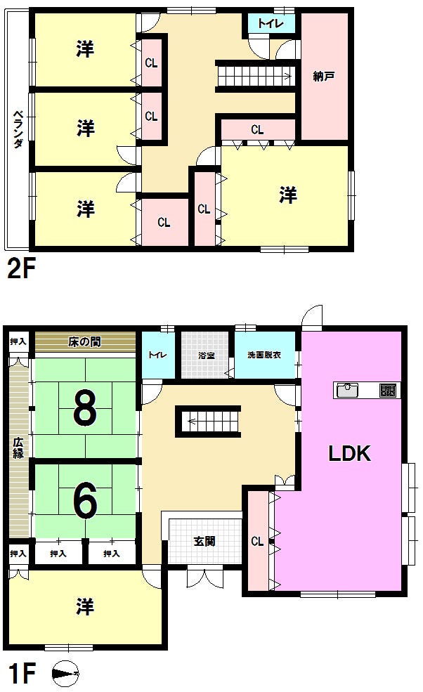 小倉南区葛原高松 中古戸建て 葛原小 沼中学校 の不動産 住宅の物件詳細 ハウスドゥ Com スマートフォンサイト