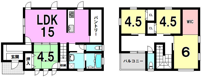 春山町 新築戸建 春山町 ４区画 新築一戸建て 1 980万円 No 南日本ハウス