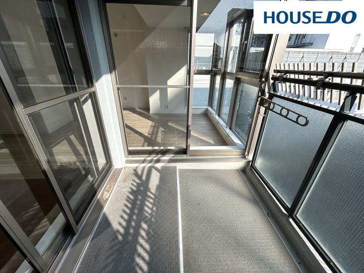 南東向きバルコニーで陽当たり良好♪