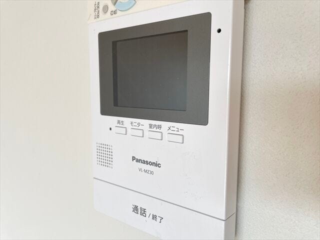 【モニター付きインターホン】