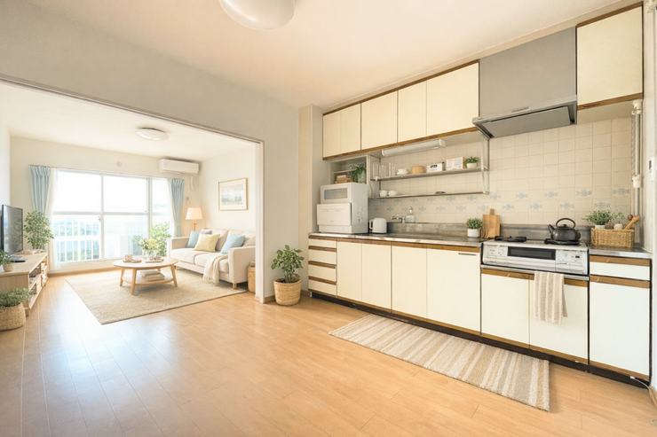 ※画像はイメージです。
実際の写真に家具や調度品をCG合成したものです。
(家具等は販売に含まれておりません)