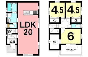 【間取り図】
みなみの家　建物税込み
標準仕様【オール電化、省令準耐火仕様、食洗器、浴室暖房乾燥機、温水便座洗浄、トイレ2ヵ所、全居室照明付き、アンテナ、吹き付け断熱、地盤保証20年、住宅設備保証10年など】