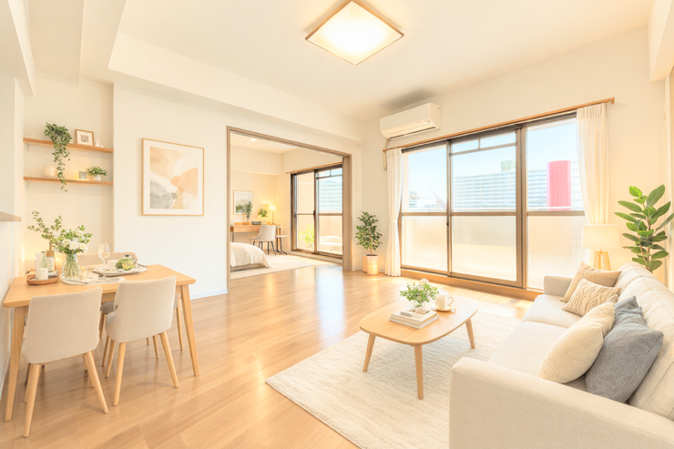 ※画像はイメージです。
実際の写真に家具や調度品をCG合成したものです。
(家具等は販売に含まれておりません)