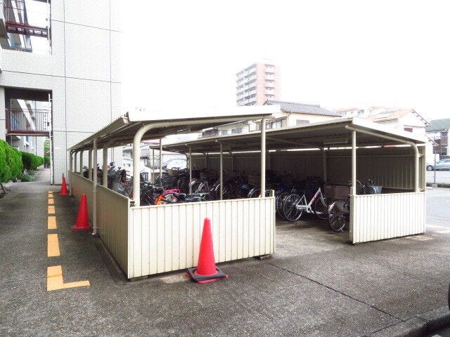 駐輪場です。