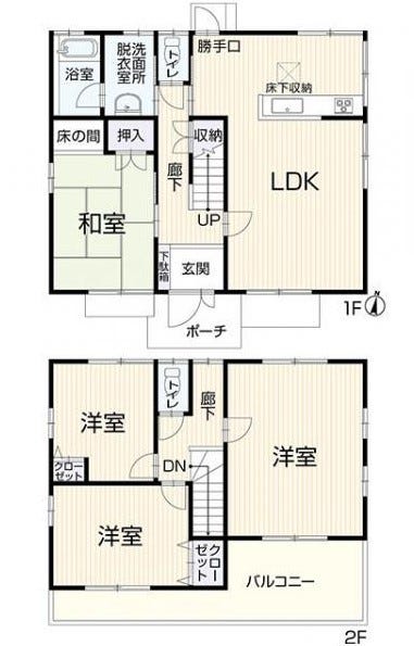 愛知県小牧市桃ケ丘１丁目の中古一戸建て 2399万円 の不動産 住宅の物件詳細 ハウスドゥ Com スマートフォンサイト