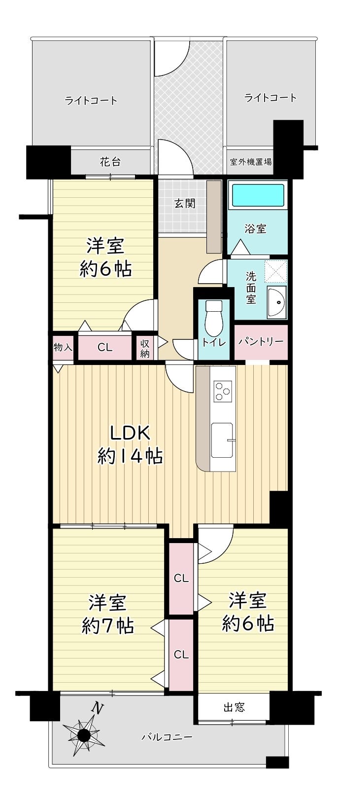 埼玉県和光市白子３丁目の中古マンション 3599万円 の不動産 住宅の物件詳細 ハウスドゥ Com スマートフォンサイト