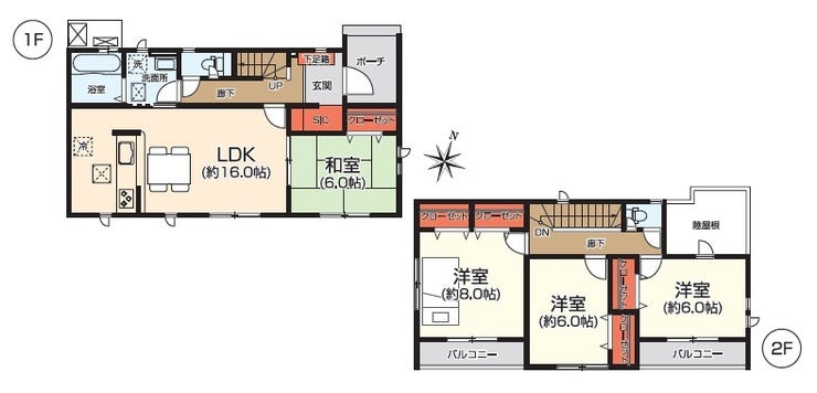 グラファーレいわき市平豊間6期 1 の不動産 住宅の物件詳細 ハウスドゥ Com スマートフォンサイト