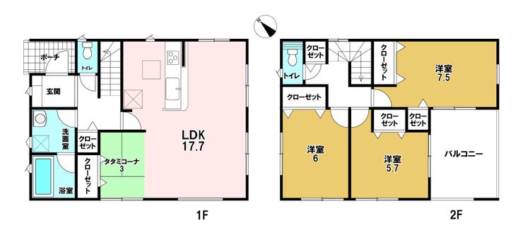 兵庫県加古川市加古川町粟津の新築一戸建て 3380万円 の不動産 住宅の物件詳細 ハウスドゥ Com スマートフォンサイト