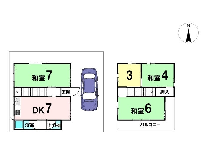 中古戸建 高槻市松が丘3丁目 の不動産 住宅の物件詳細 ハウスドゥ Com スマートフォンサイト