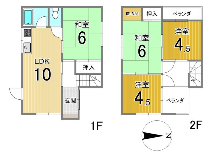 大阪府大阪市住之江区安立２丁目の中古一戸建て 1100万円 の不動産 住宅の物件詳細 ハウスドゥ Com スマートフォンサイト