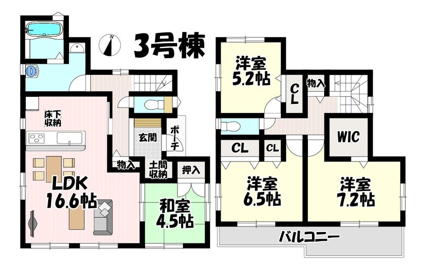 愛知県名古屋市南区上浜町の新築一戸建て 3590万円 の不動産 住宅の物件詳細 ハウスドゥ Com スマートフォンサイト