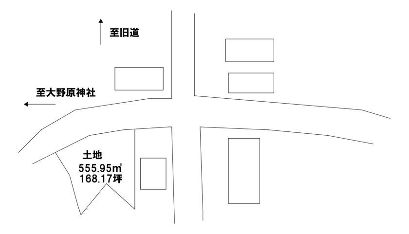 【区画図】
左底郷土地